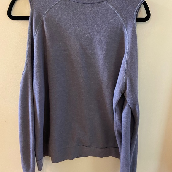 Gypsy Heart - Racing Hearts grey sweatshirt cut out shoulder look size medium - Picture 8 of 11